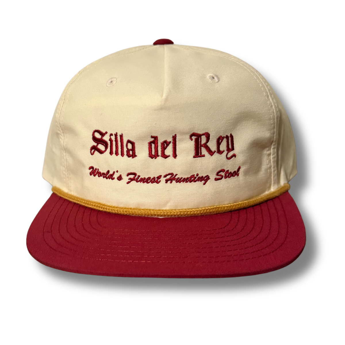 Old School Red/Cream Logo Hat